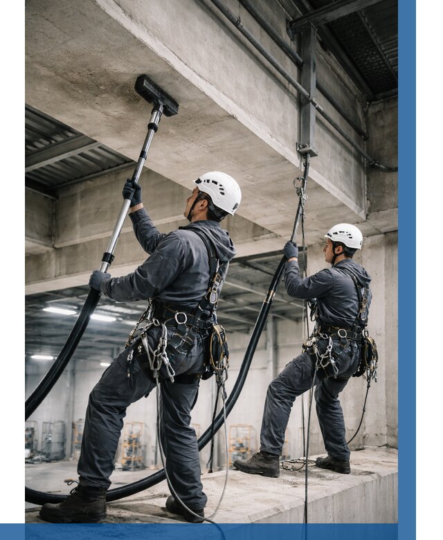 Обеспыливание потолочных конструкций в Кингисеппе от 260 р. |ВЫСОТНИК-Кгп