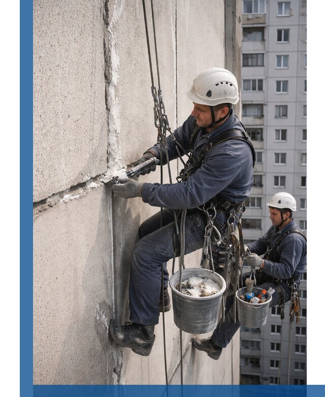 Утепление межпанельных швов в Кингисеппе профессионально и надежно