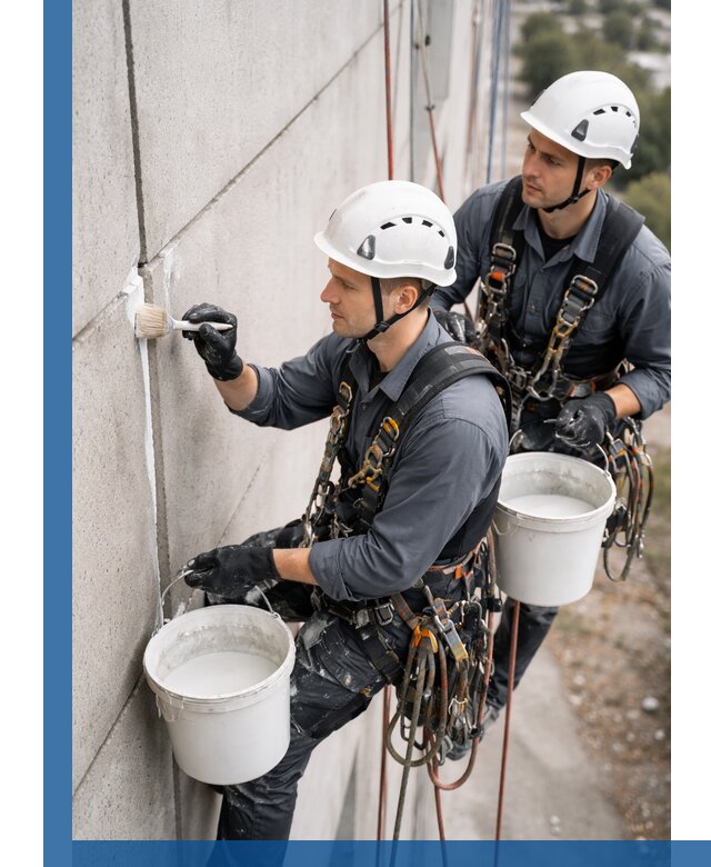 Противогрибковая обработка швов в Кингисеппе для фасадов и кровель