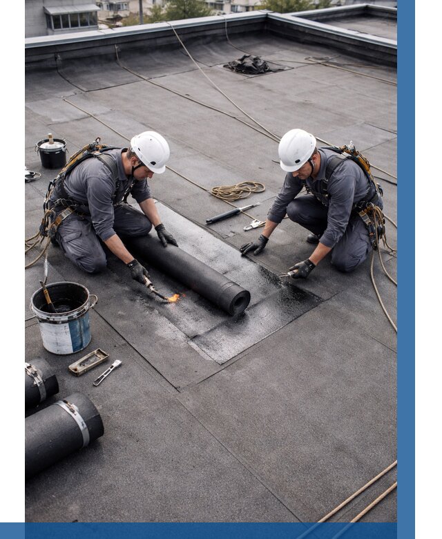 Ремонт мягкой кровли под ключ в Кингисеппе от 727 р. | ВЫСОТНИК-Кгп