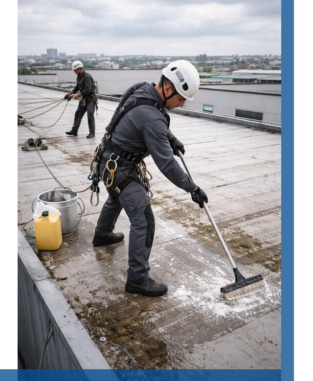 Очистка крыши по графику в Кингисеппе от 7788 р. | ВЫСОТНИК-Кгп