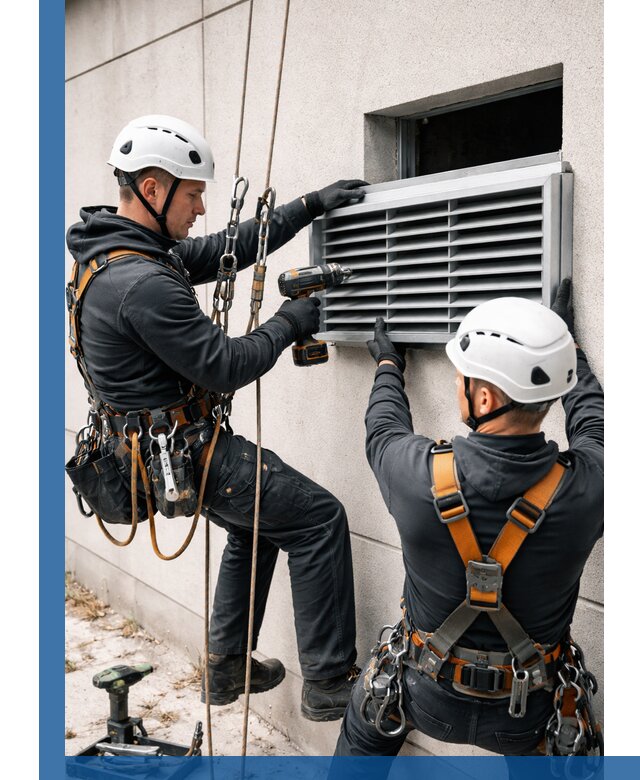 Монтаж вентиляционных решеток в Кингисеппе профессиональный сервис