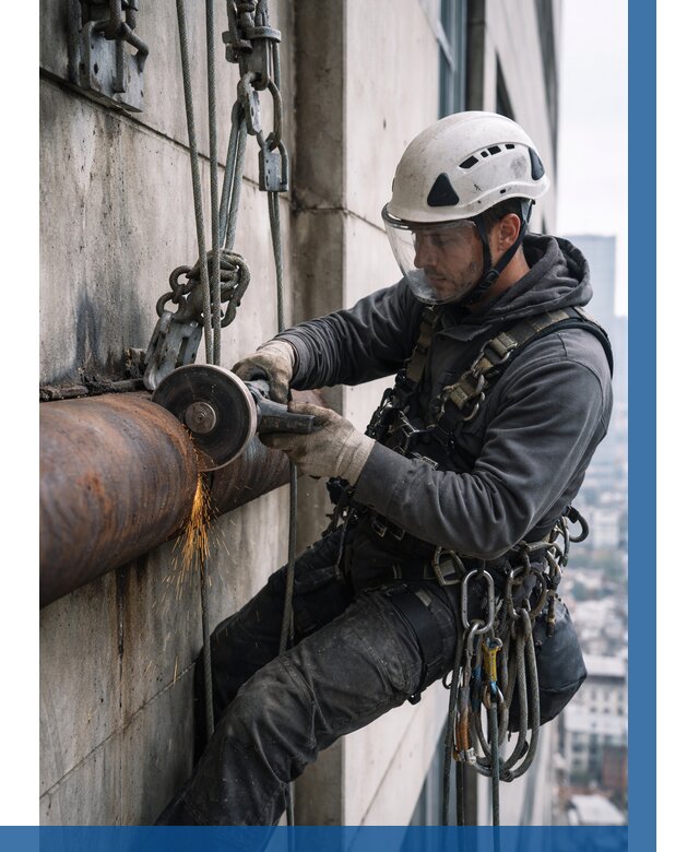 Резка металла на высоте в Кингисеппе по цене от 4673 р. | ВЫСОТНИК-Кгп