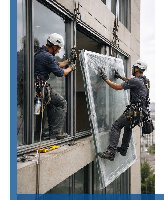 Профессиональная замена стекла в витраже в Кингисеппе с гарантией