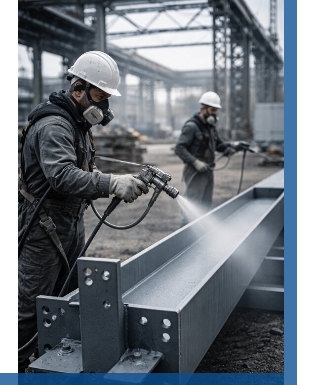 Антикорроз. обработка металлоконстр. в Кингисеппе от 467 р. | ВЫСОТНИК-Кгп