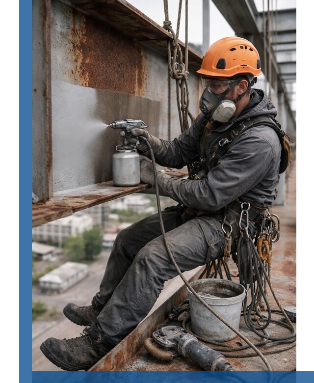 Антикоррозионная обработка металлоконструкций в Кингисеппе под ключ