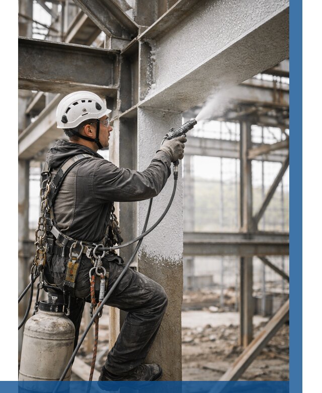 Огнезащита металлоконструкций от 779 р. | ВЫСОТНИК-Кгп в Кингисеппе