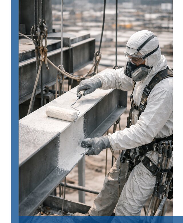 Профессиональная огнезащитная обработка металлоконструкций в Кингисеппе