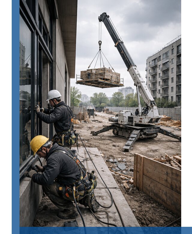 Аренда крана Пионер в Кингисеппе для строительных работ