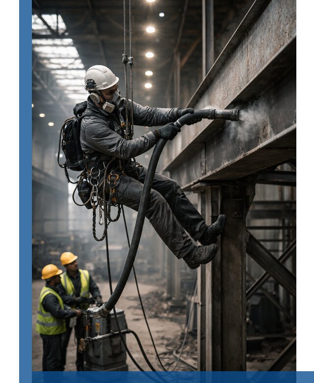 Обеспыливание конструкций в цехах промышленного производства в Кингисеппе