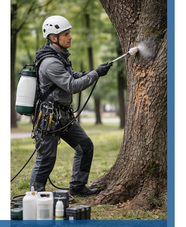 Обработка деревьев от вредителей в Кингисеппе от 4673 р. | ВЫСОТНИК-Кгп