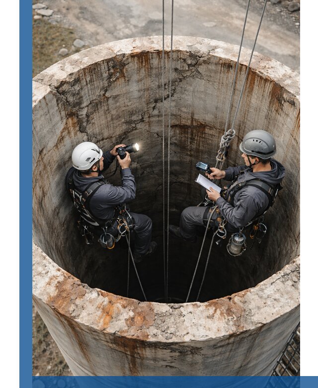 Обследование дымовой трубы: диагностика и оценка состояния в Кингисеппе